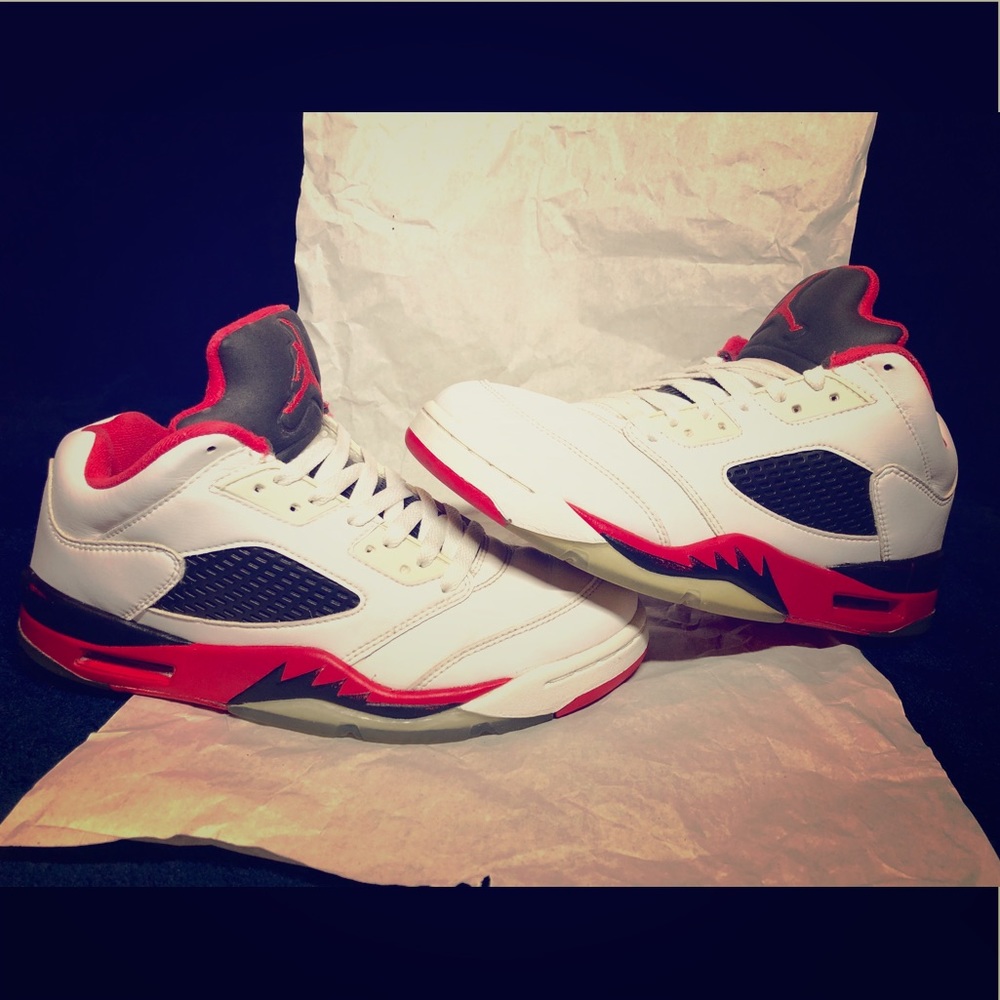 Jordan Fire Red 5 lows